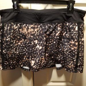 Lululemon Sugar Crush Pace Rival Skirt Skort Size 12 Tall 12T EUC